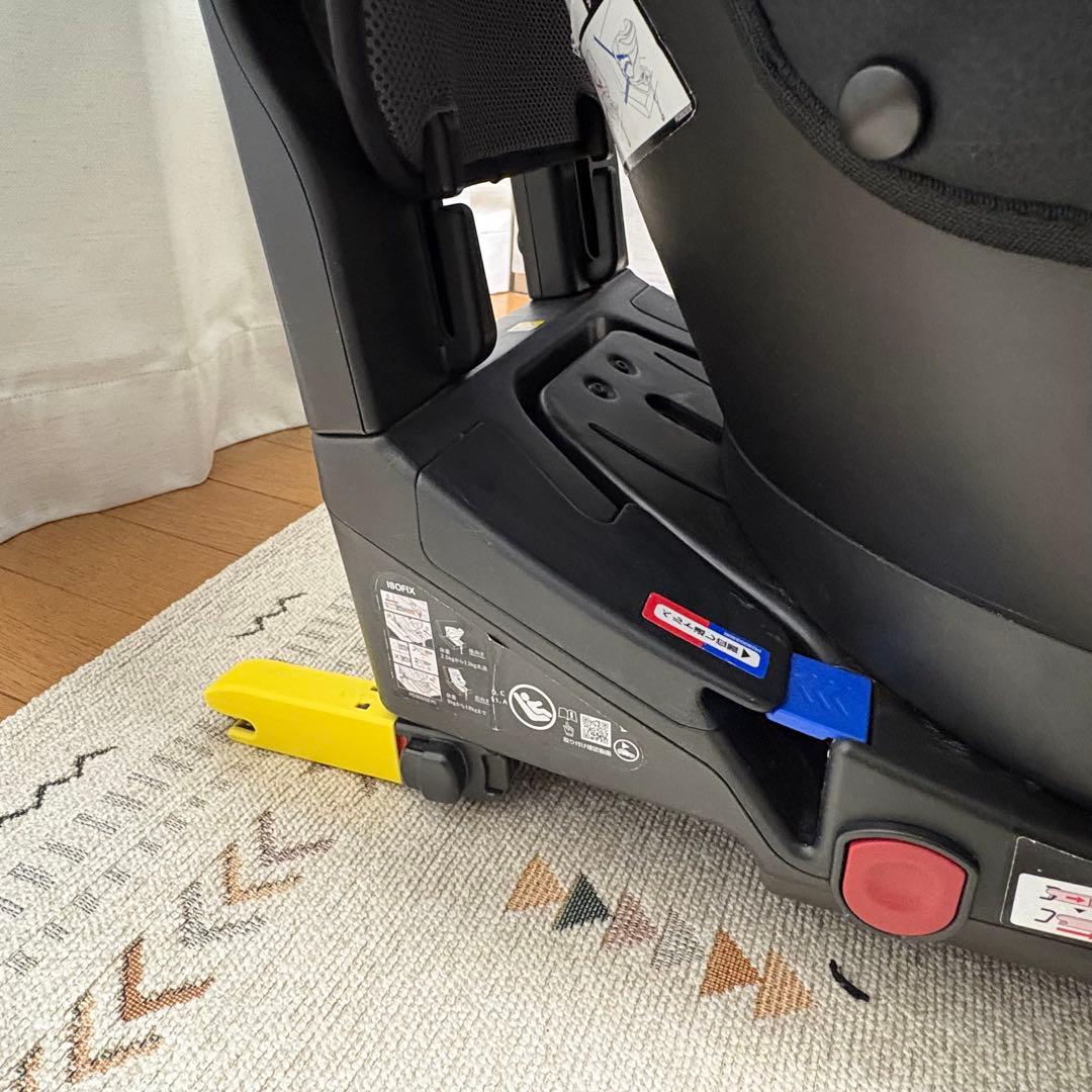 美品　アップリカ　チャイルドシート　クルリラプレミアムAB 回転式　ISOFIX