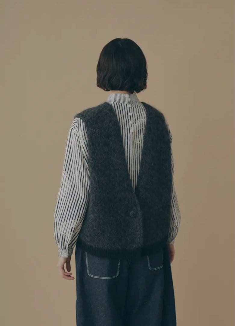 ma様　ミナペルホネン　laine ニットベスト