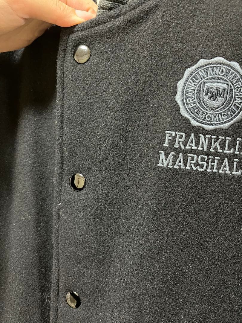 FRANKLIN MARSHALL スタジャン ブラックサイズX L