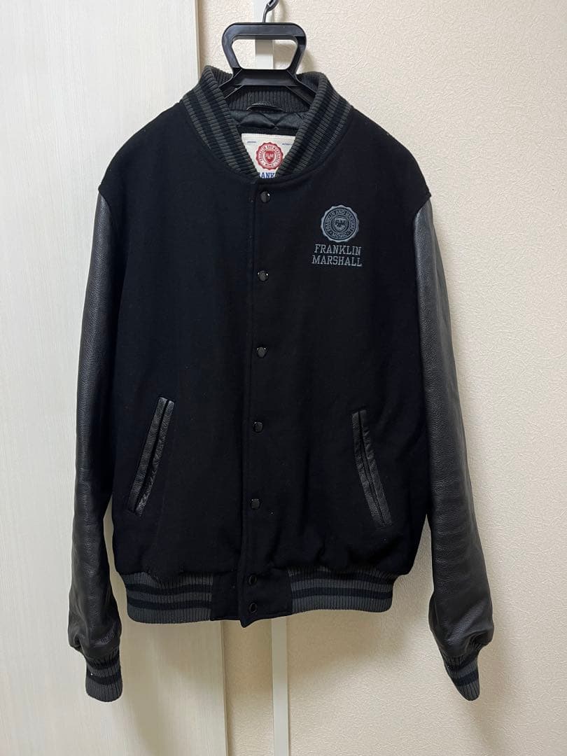 FRANKLIN MARSHALL スタジャン ブラックサイズX L