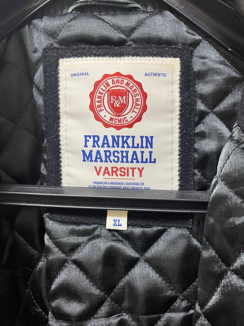 FRANKLIN MARSHALL スタジャン ブラックサイズX L