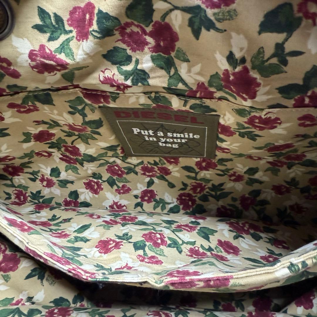 専用出品ですDIESEL★未使用ミリタリーボストンバッグ ディーゼル カーキ