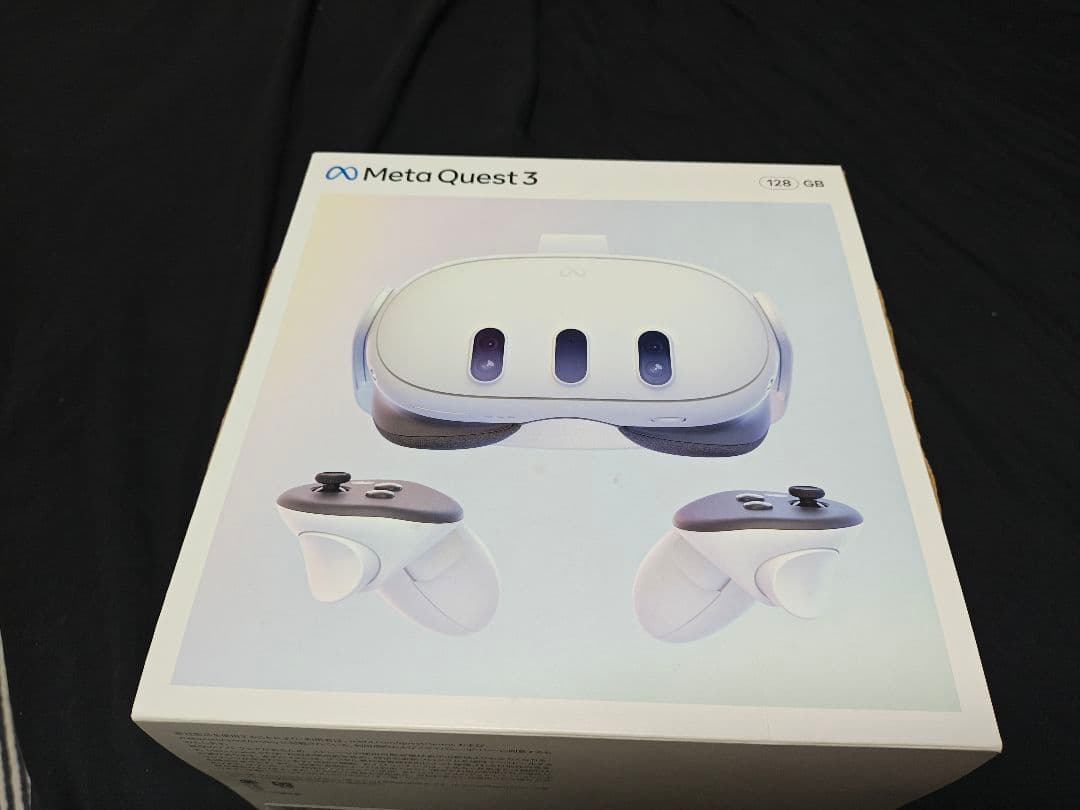  Quest 3 128GB VRヘッドセット コントローラー付き
