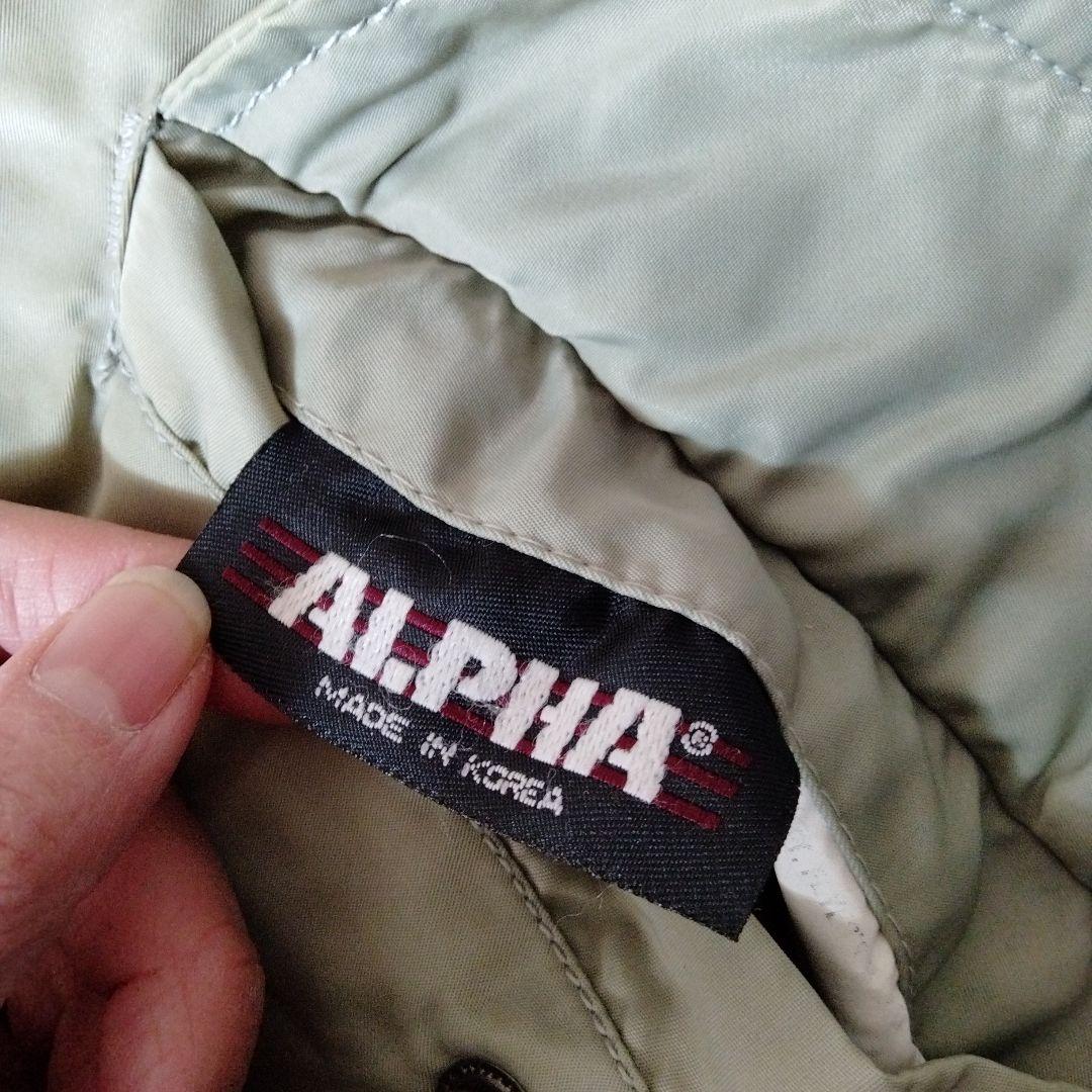 ALPHA INDUSTRIES MA-1 MIJ-82790J Lサイズ