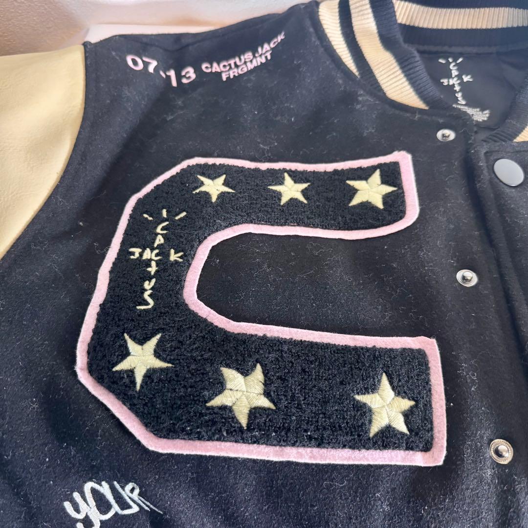 Cactus Jack × fragment スタジャン Lサイズ フラグメント