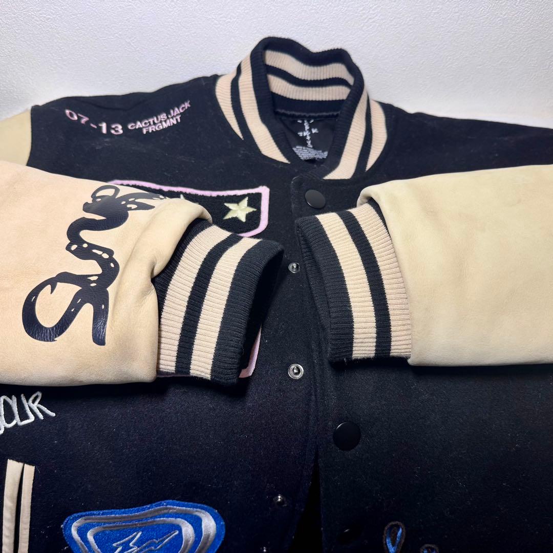 Cactus Jack × fragment スタジャン Lサイズ フラグメント