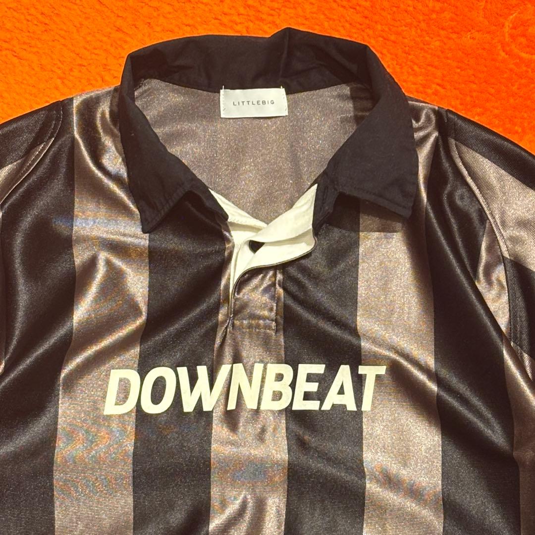 LITTLEBIG DOWNBEAT ポロシャツ 黒 グレー