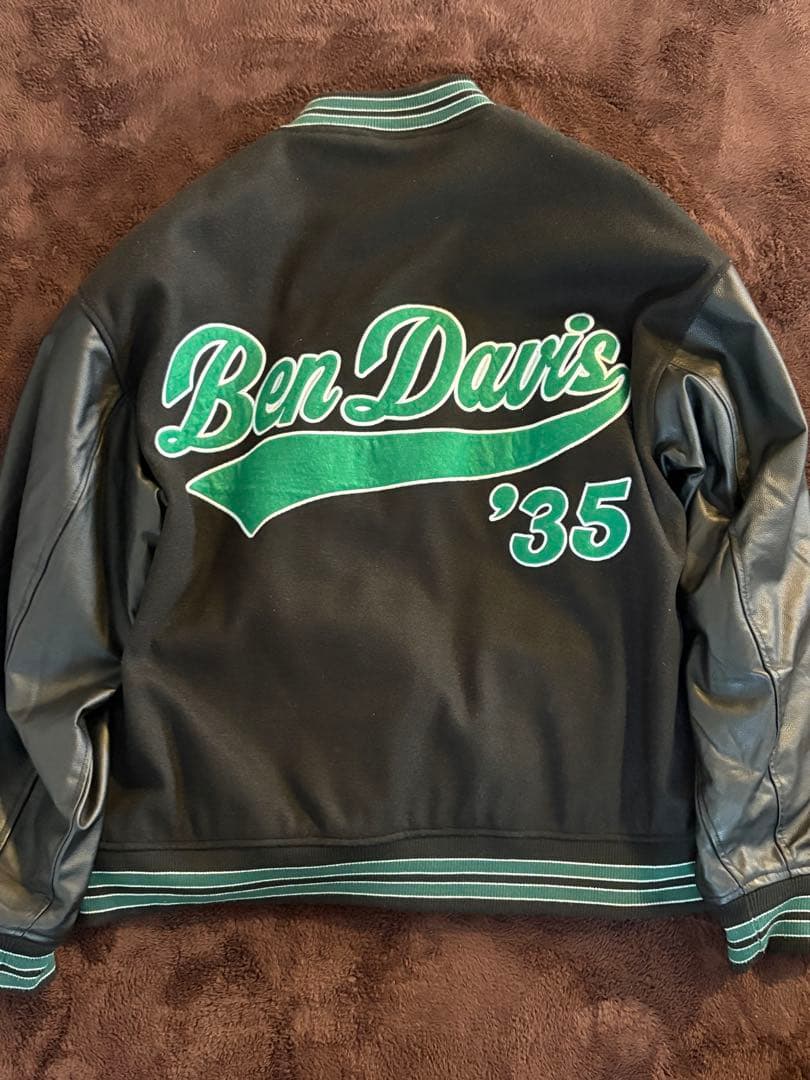 Ben Davis スタジャン ブラック/グリーン '35