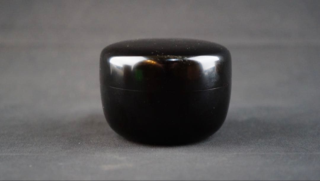 【マッシュ】杜若蒔絵　平棗　松永松寛　茶道具