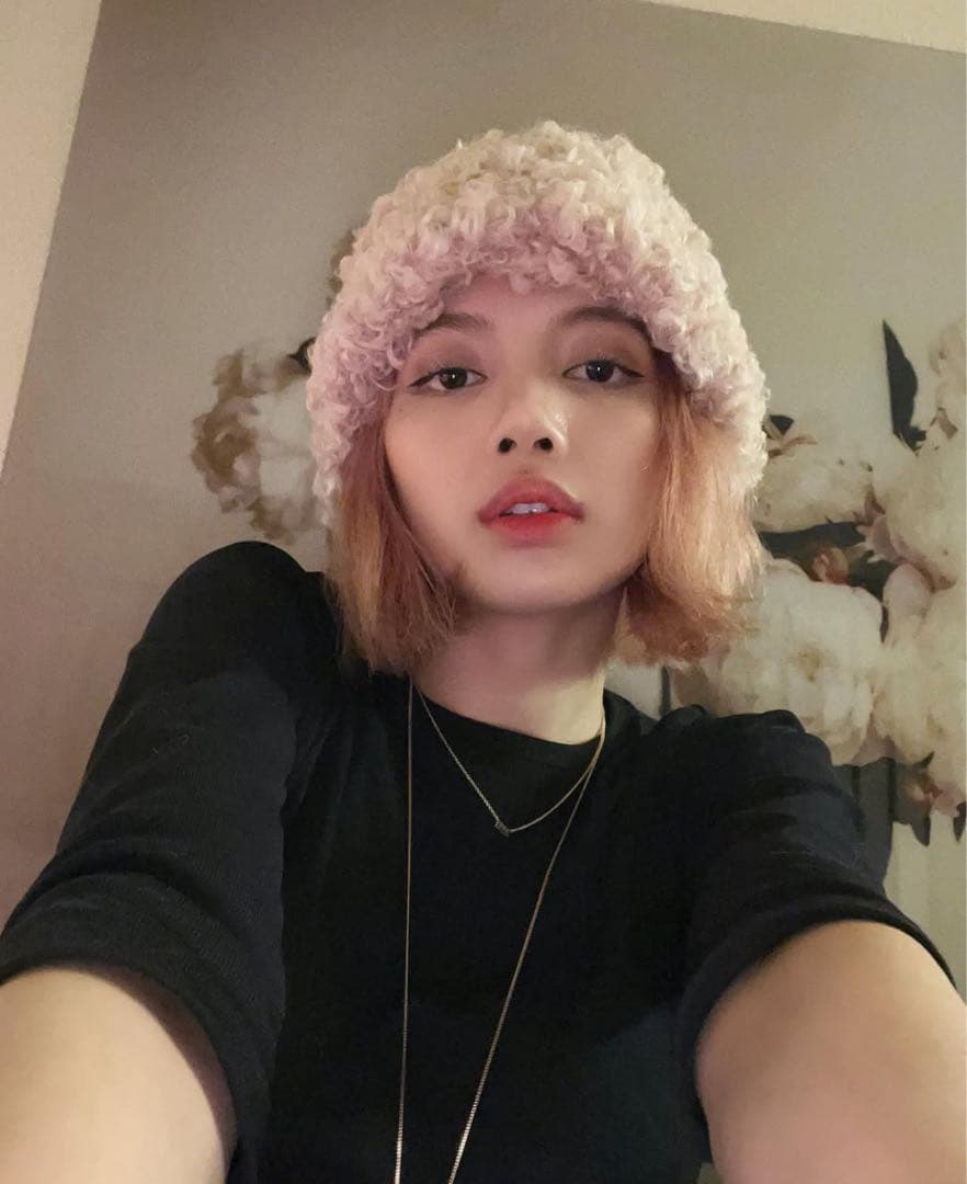 新品未使用　awesome needs ファーハット　オーサムニーズ