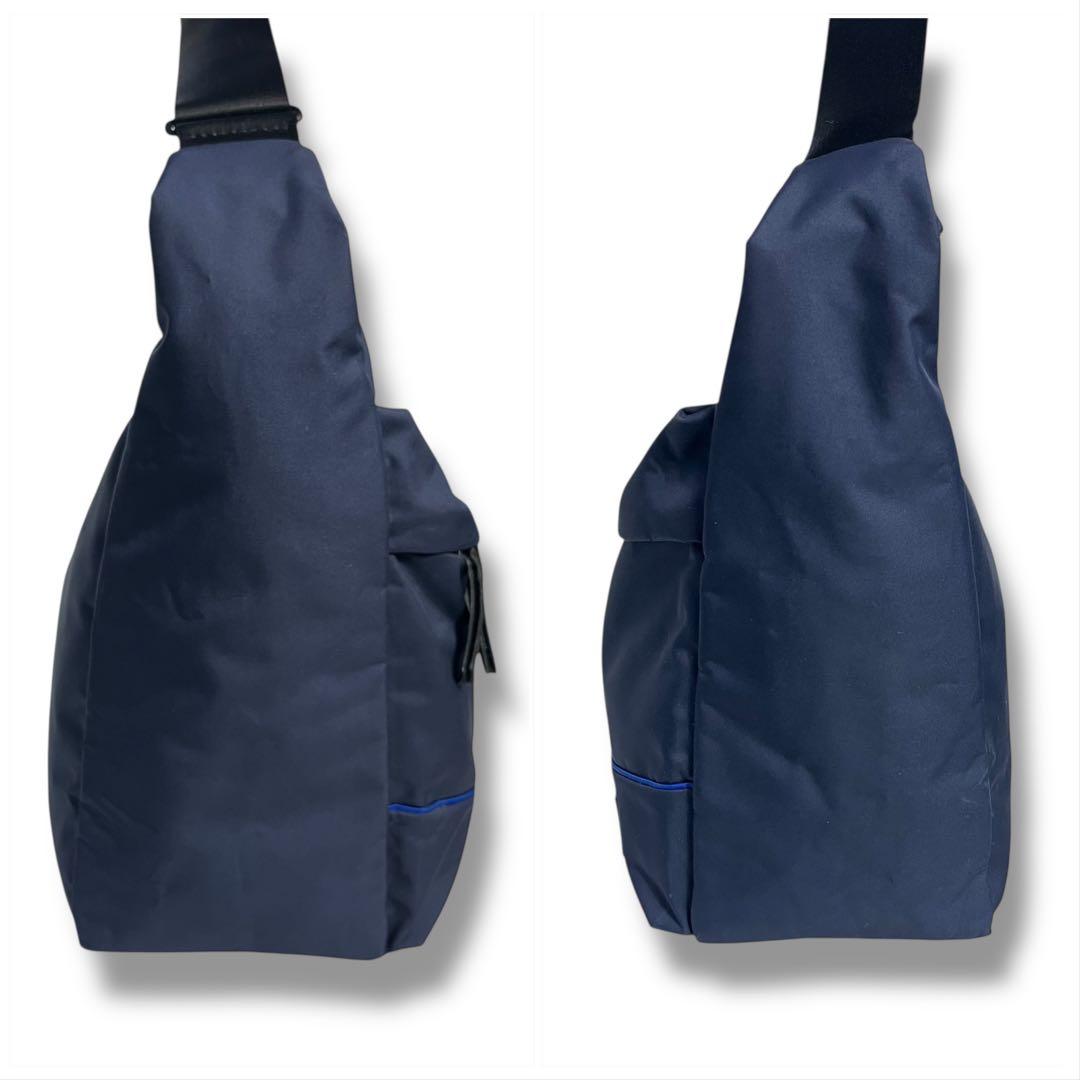 美品　PORTERGIRL ポーターガール ムース ショルダー L ネイビー