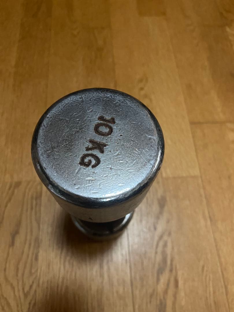 ivanko 10kg クロームダンベル 回転式