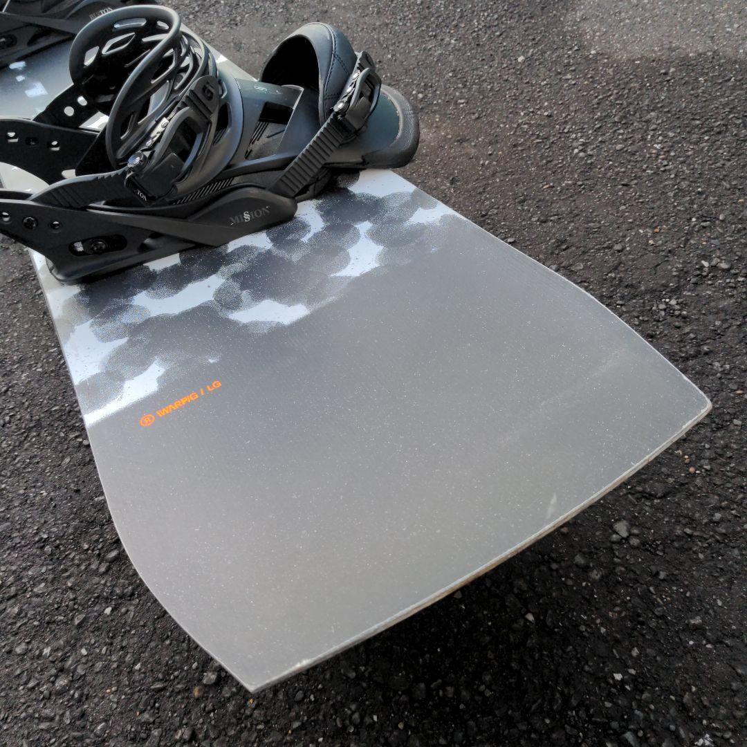 RIDE WARPIG スノーボード BURTON MISSION バインセット