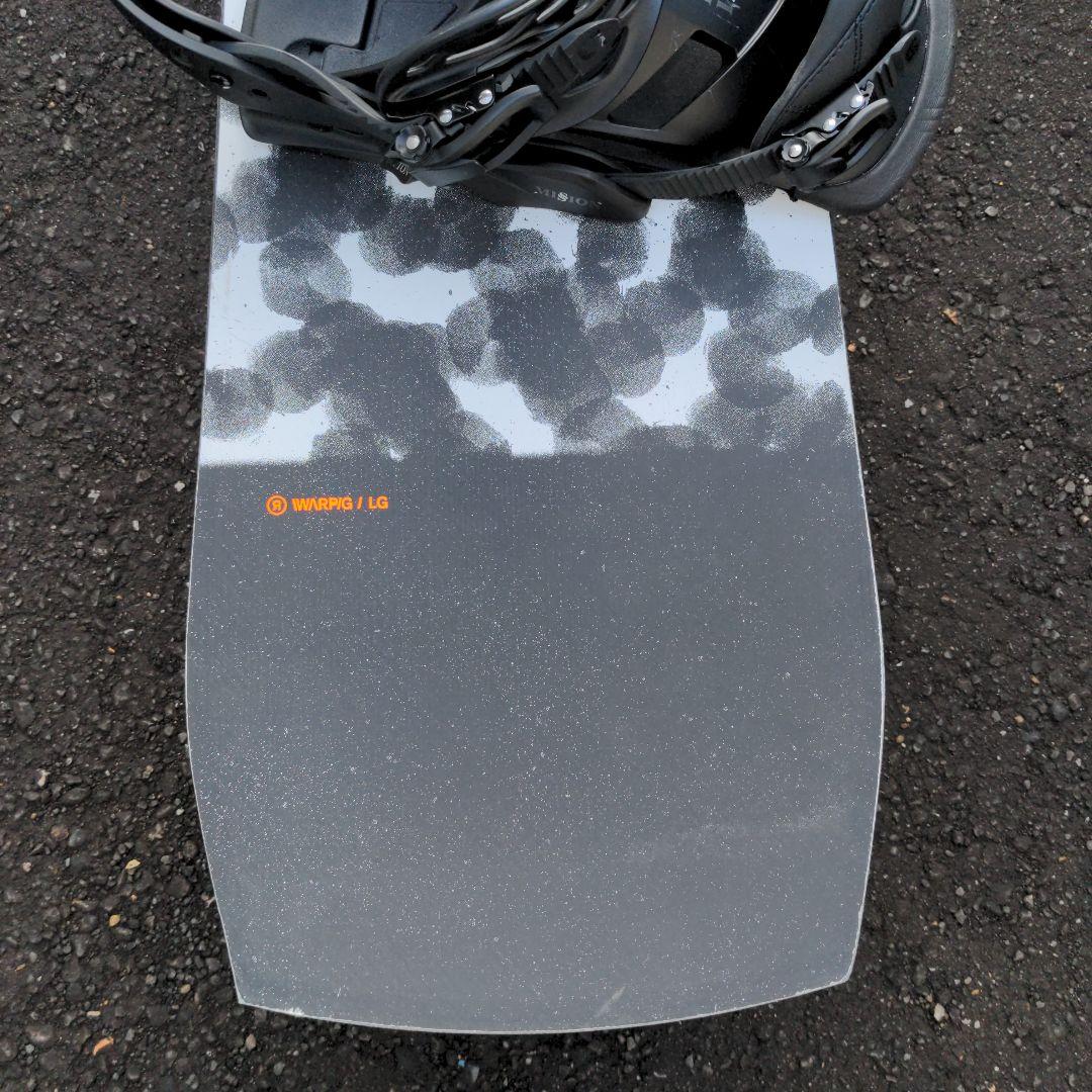RIDE WARPIG スノーボード BURTON MISSION バインセット