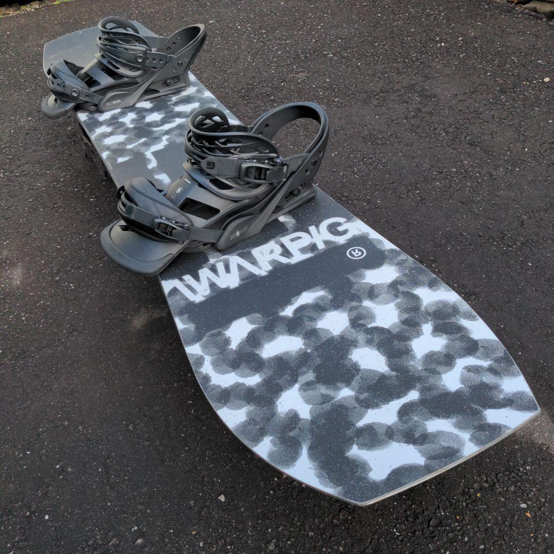 RIDE WARPIG スノーボード BURTON MISSION バインセット