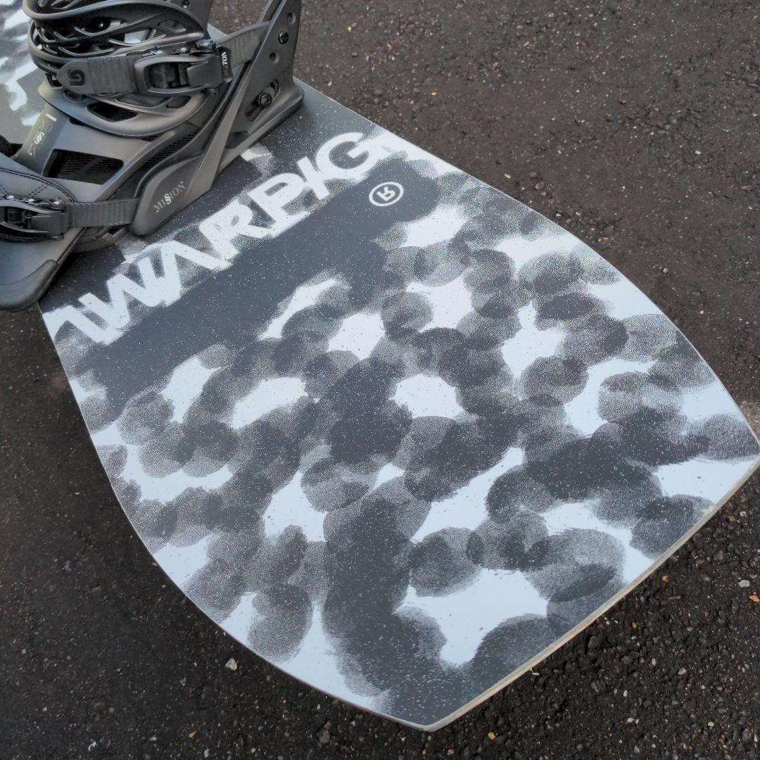 RIDE WARPIG スノーボード BURTON MISSION バインセット
