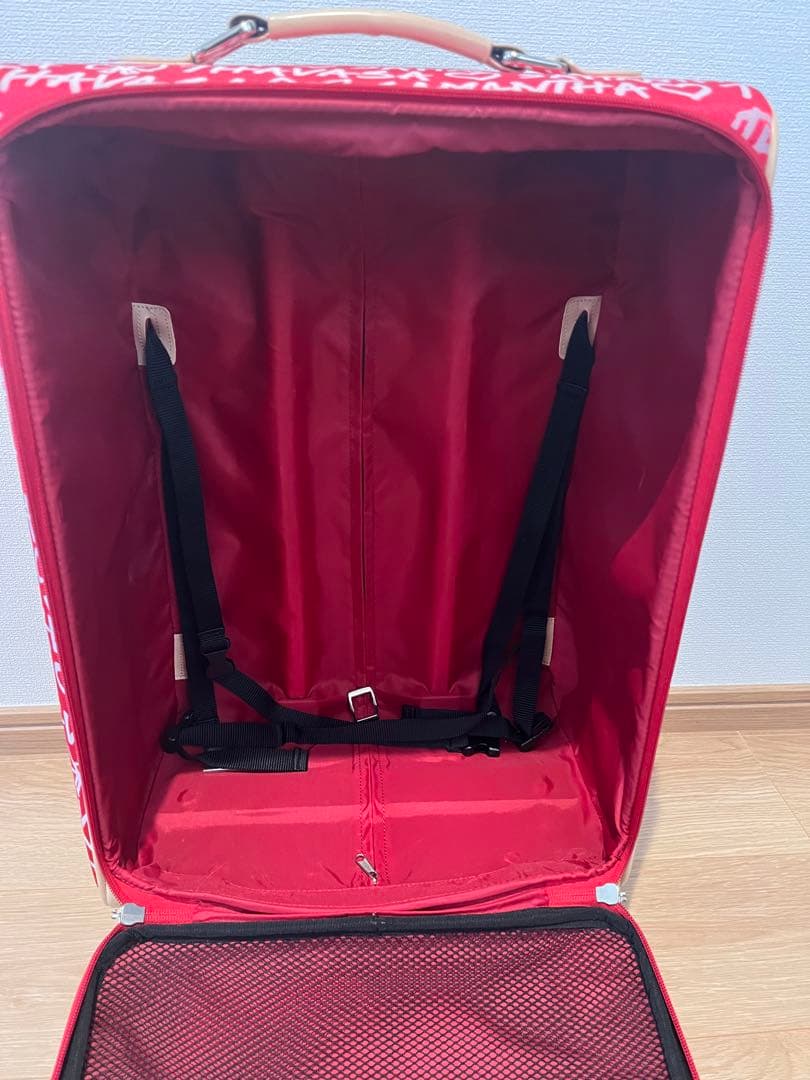 SAMANTHA THAVASA ロゴプリントキャリーケース 機内持ち込みOK！