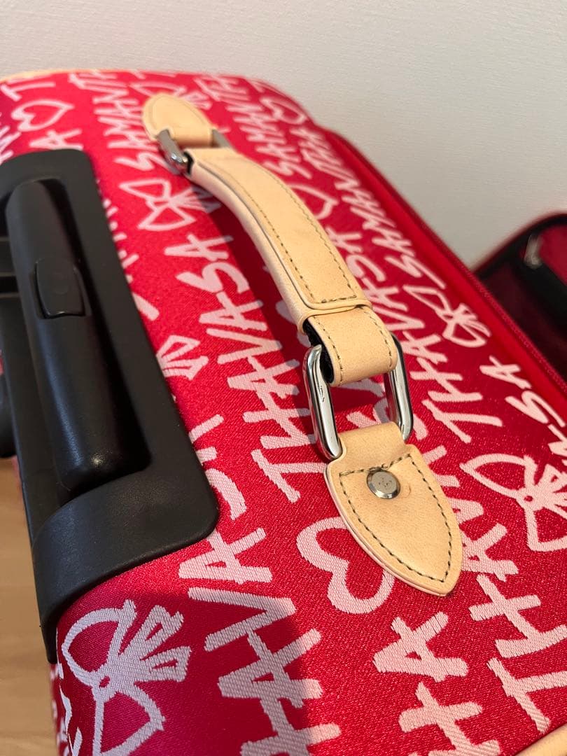 SAMANTHA THAVASA ロゴプリントキャリーケース 機内持ち込みOK！