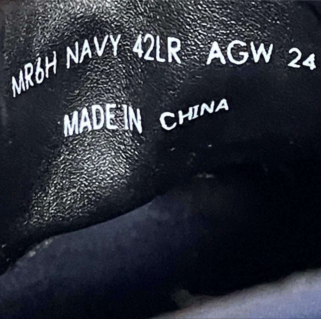 美品　リーガル　REGAL （24） レインシューズ　ウィングチップ　メダリオン