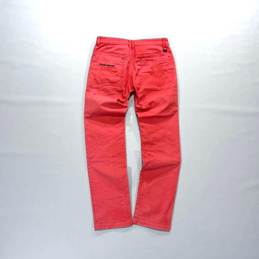 パーリーゲイツ　3/S ロングパンツ　メンズ　ピンク系　オールシーズン