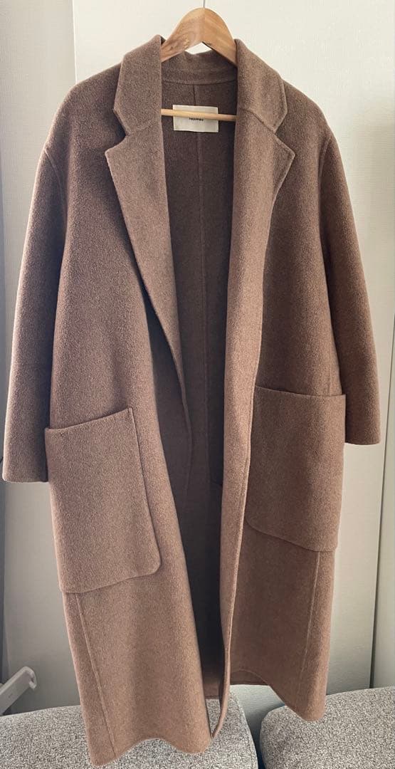 値下げ⭐️TODAYFUL wool over coat 36 モカ