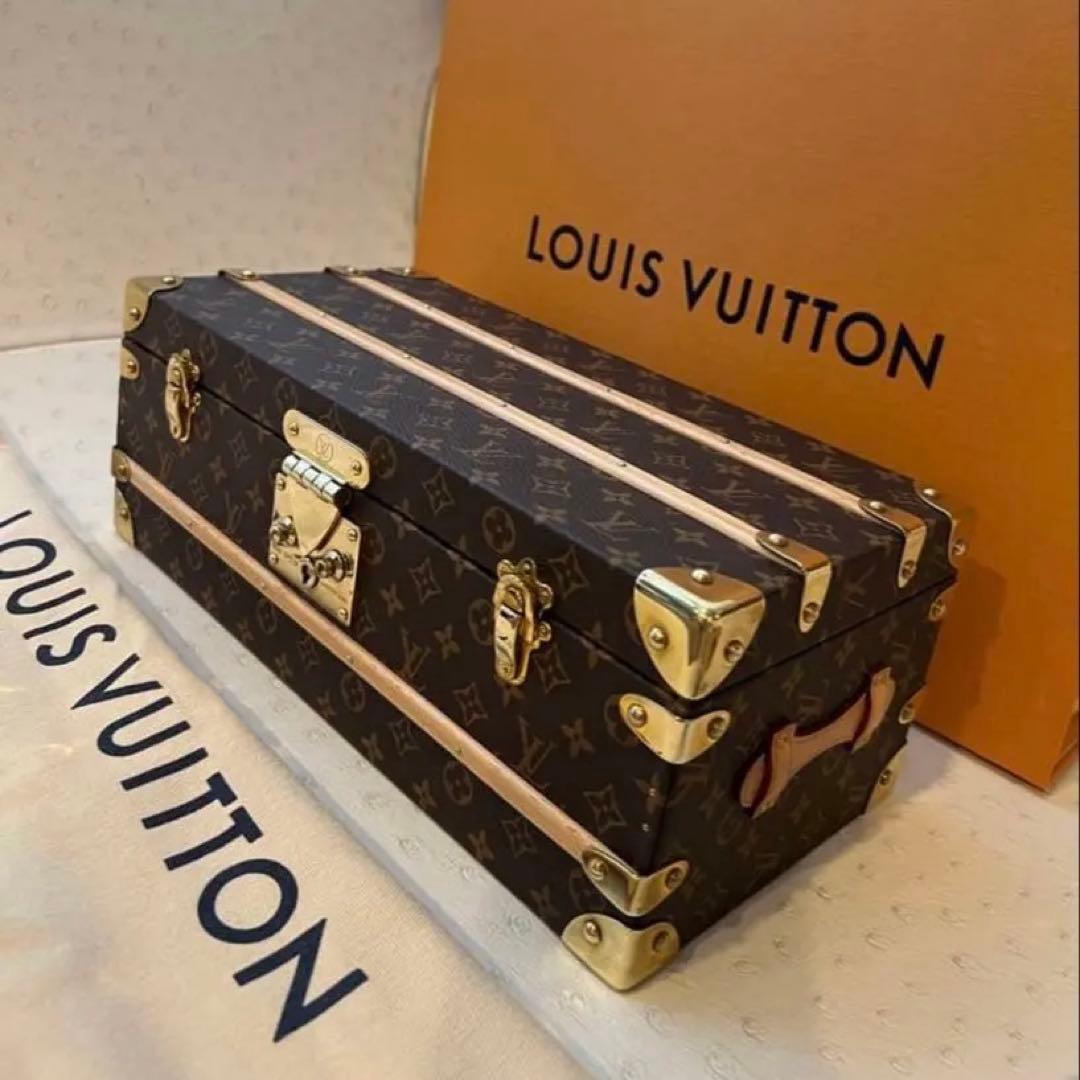 Louis Vuitton マルフルーフ花器モノグラムフラワートランク付属品完備