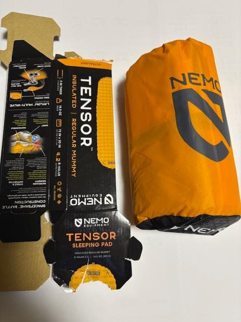 NEMO　TENSOR　ニーモ　テンサー　インシュレーテッド　レギュラー　マミー