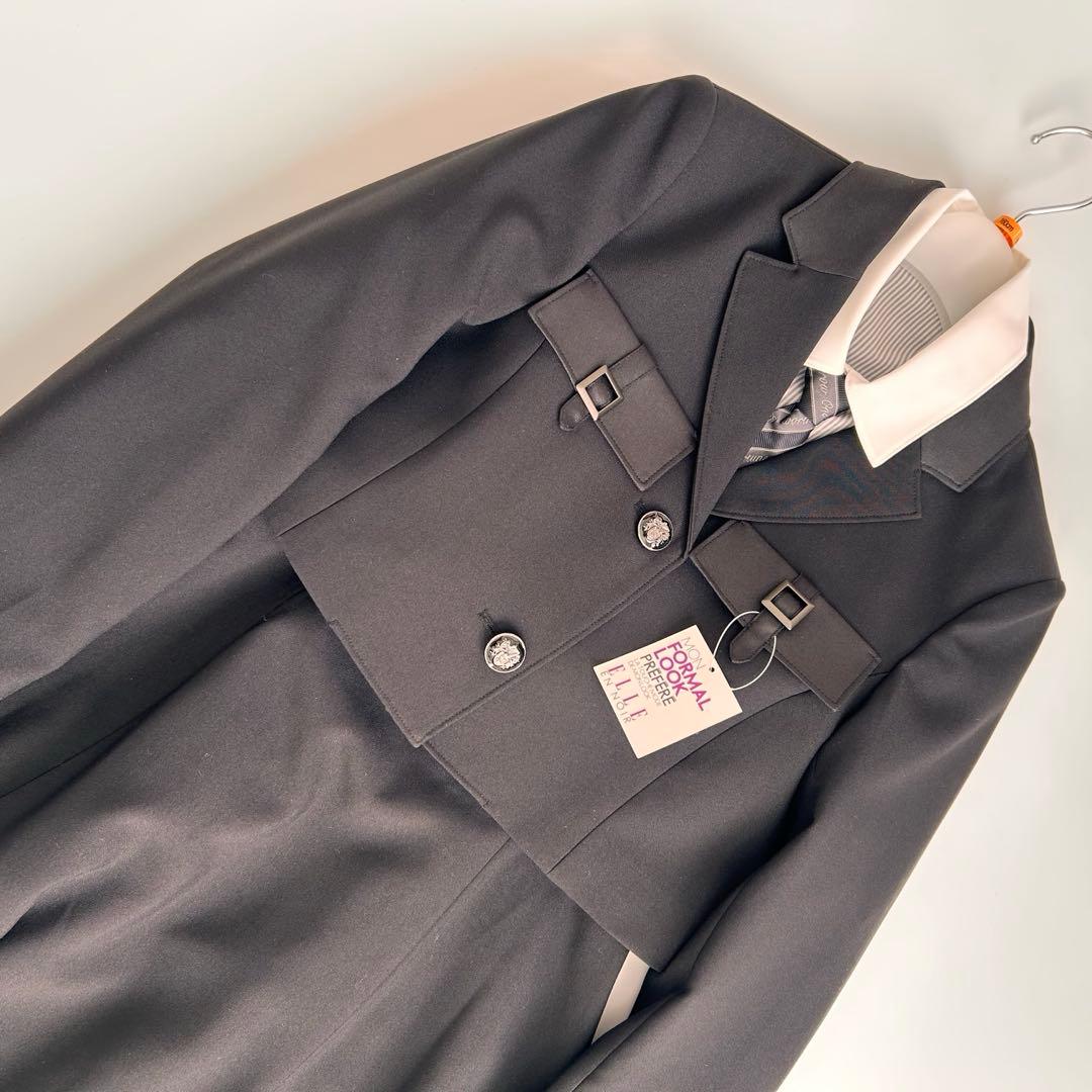 【新品タグ付き】160エルアンノアール卒服女の子