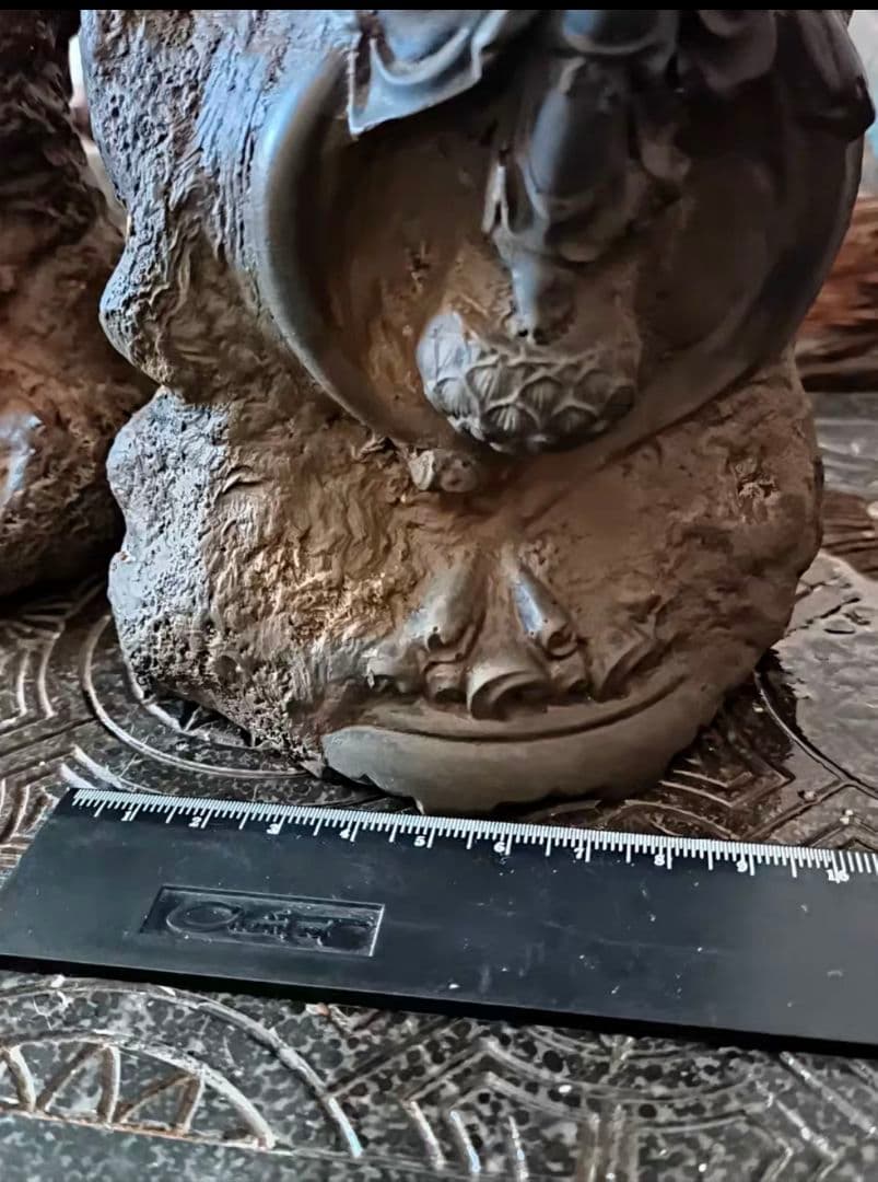 石像 石仏 持書観音仏像 祈福 学習書斎 玄関 茶道 礼仏 装飾品 工芸品