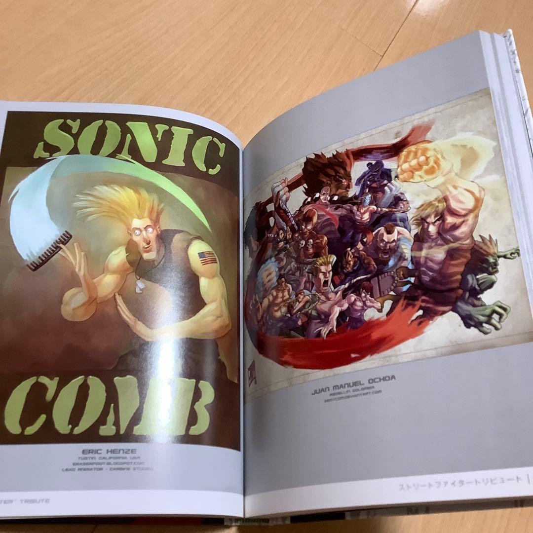 洋書 street fighter tribute