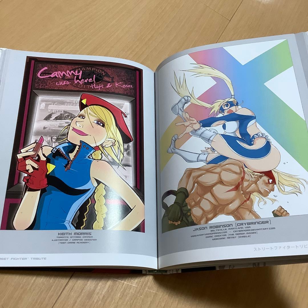 洋書 street fighter tribute