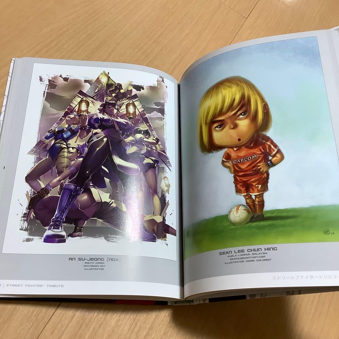洋書 street fighter tribute