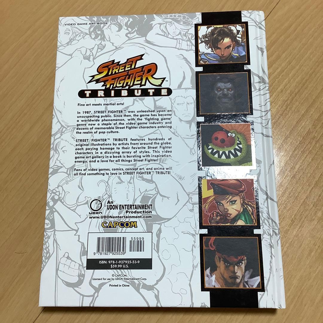 洋書 street fighter tribute