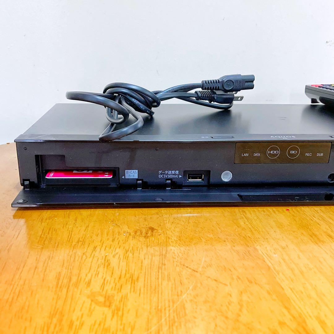 SHARP シャープ　ブルーレイレコーダー HDD 1TB 2チューナー