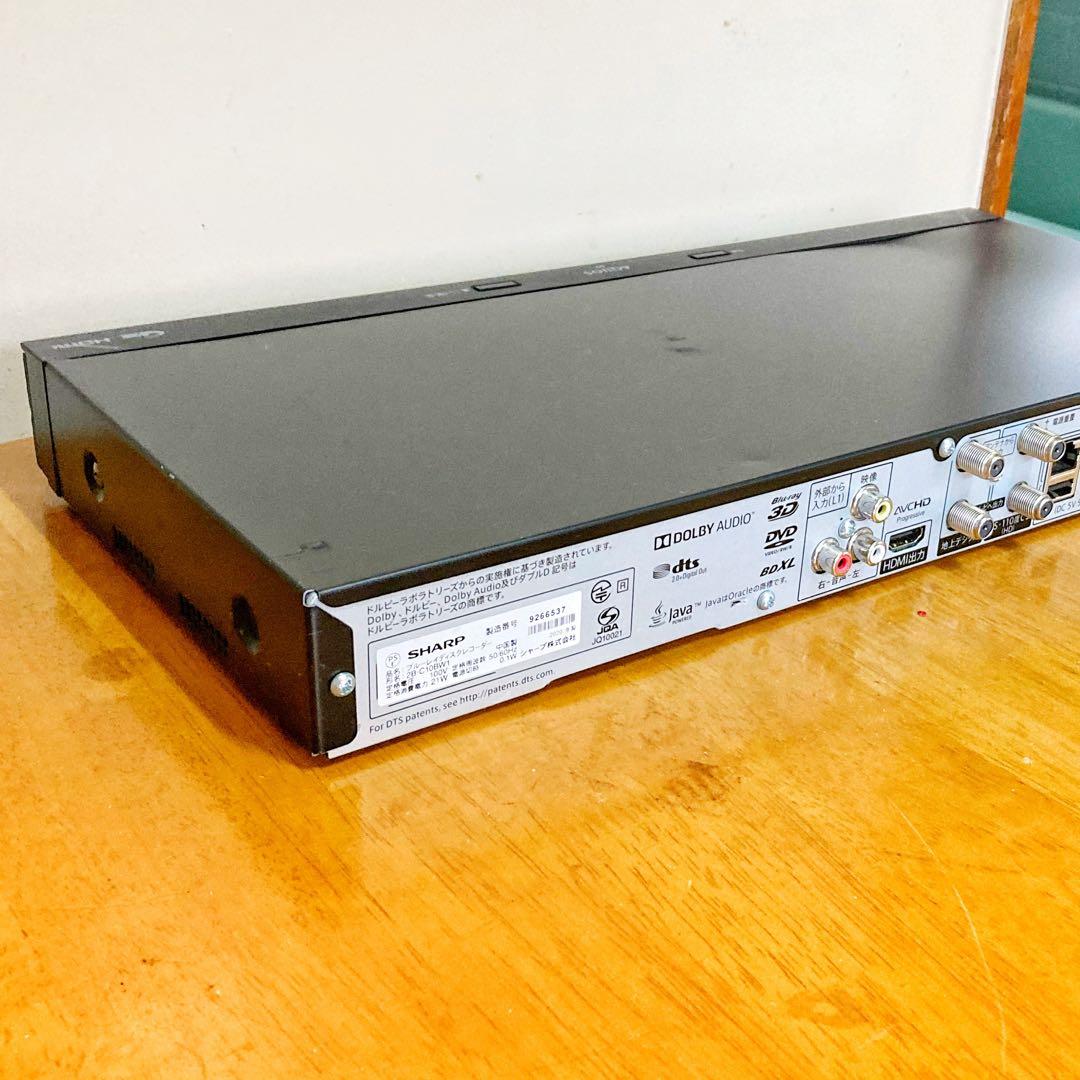SHARP シャープ　ブルーレイレコーダー HDD 1TB 2チューナー