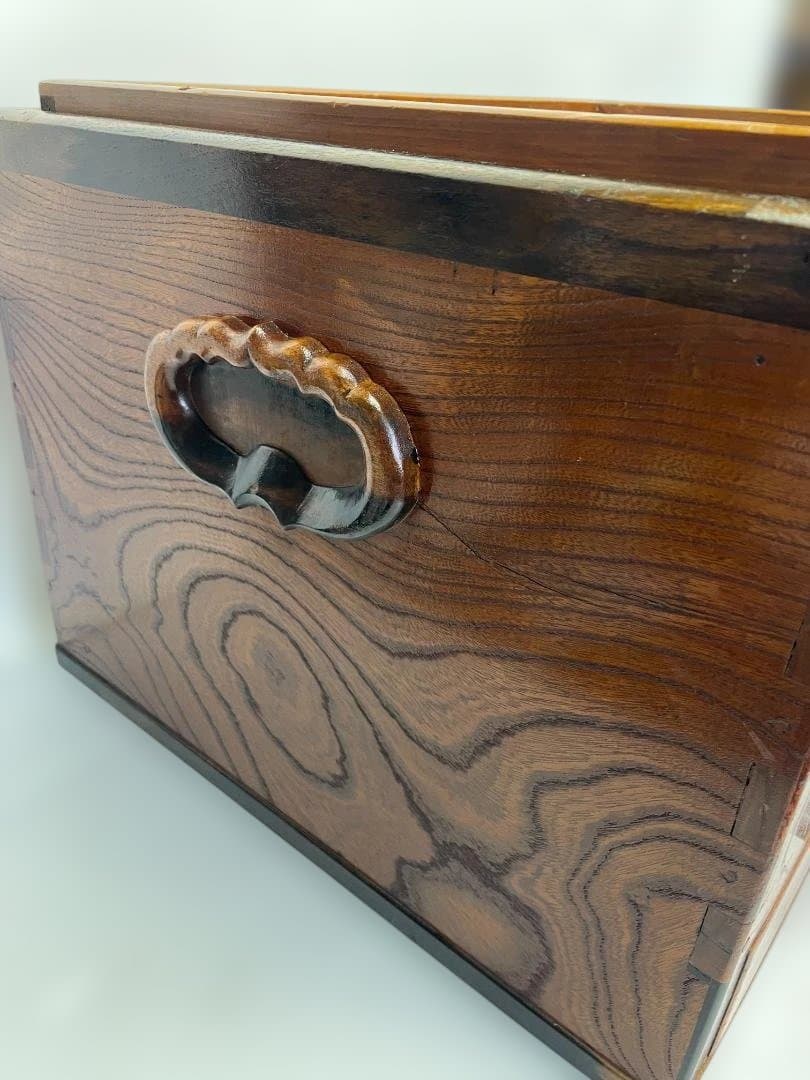 譚*理様 未使用？　火鉢 　引き出し付き　　12c100