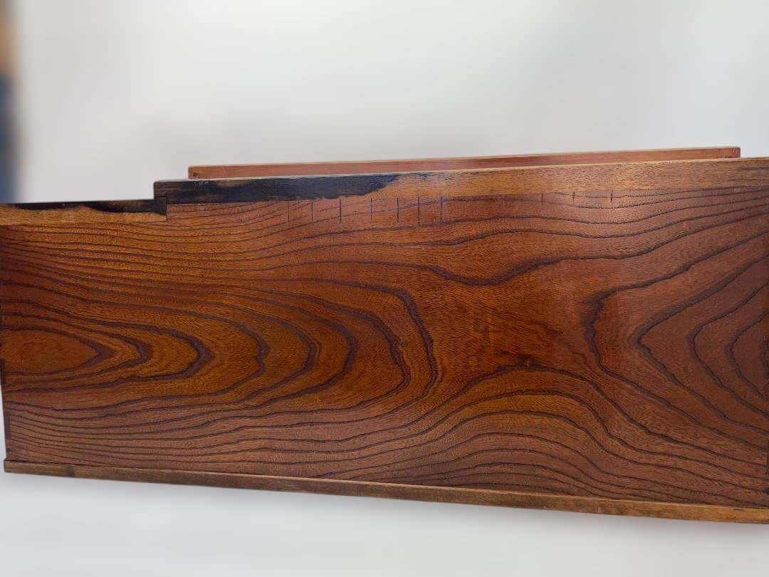 譚*理様 未使用？　火鉢 　引き出し付き　　12c100