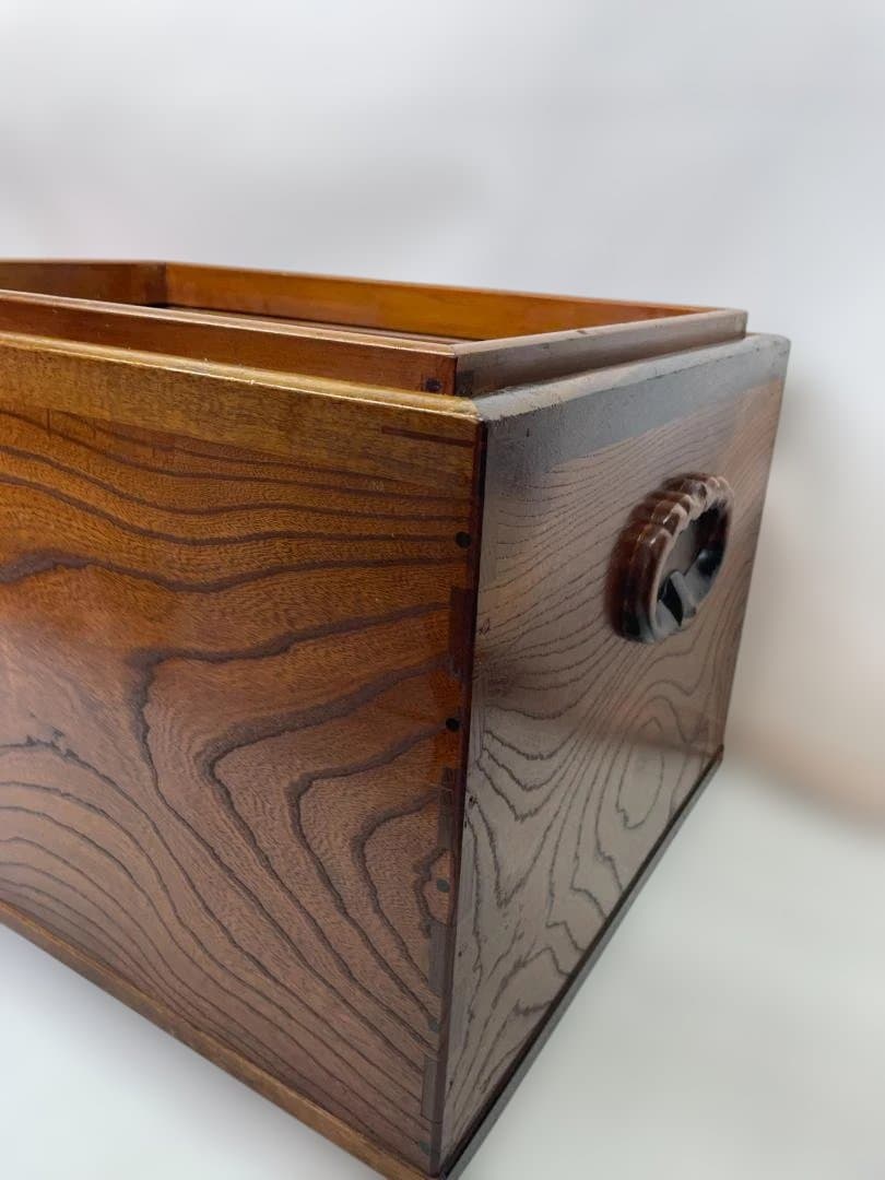 譚*理様 未使用？　火鉢 　引き出し付き　　12c100