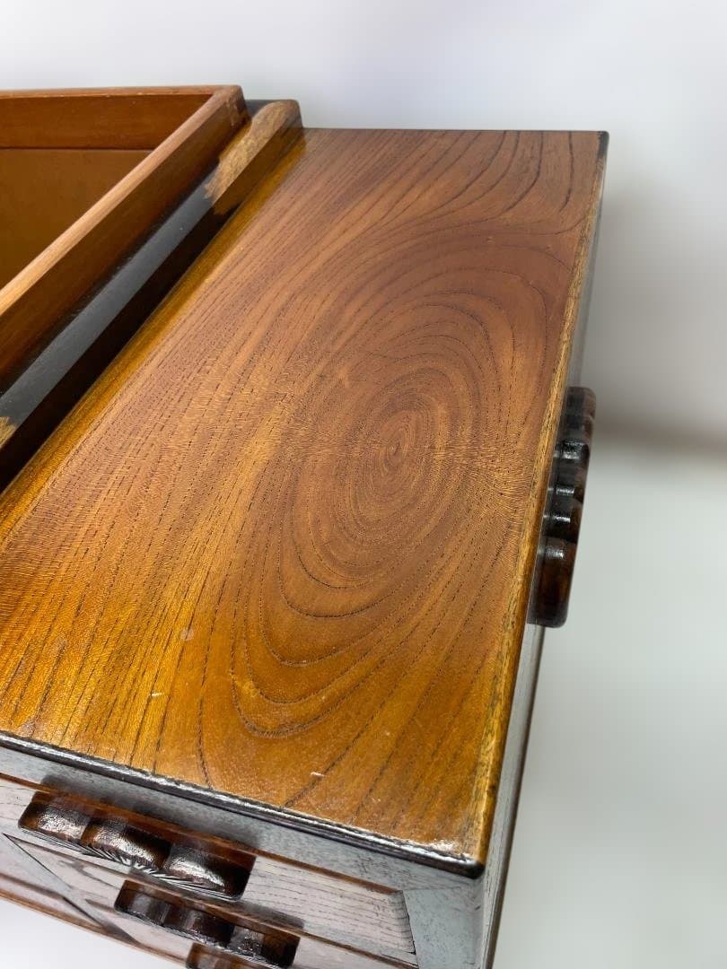 譚*理様 未使用？　火鉢 　引き出し付き　　12c100