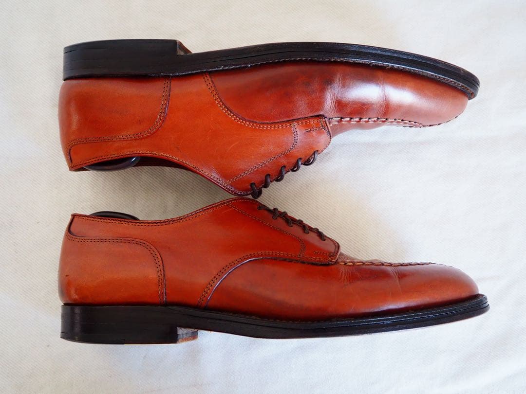 靴 Alden 962 Norwegian Split Toe Blucher