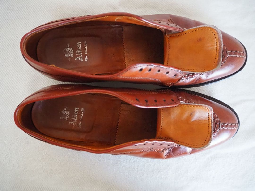 靴 Alden 962 Norwegian Split Toe Blucher