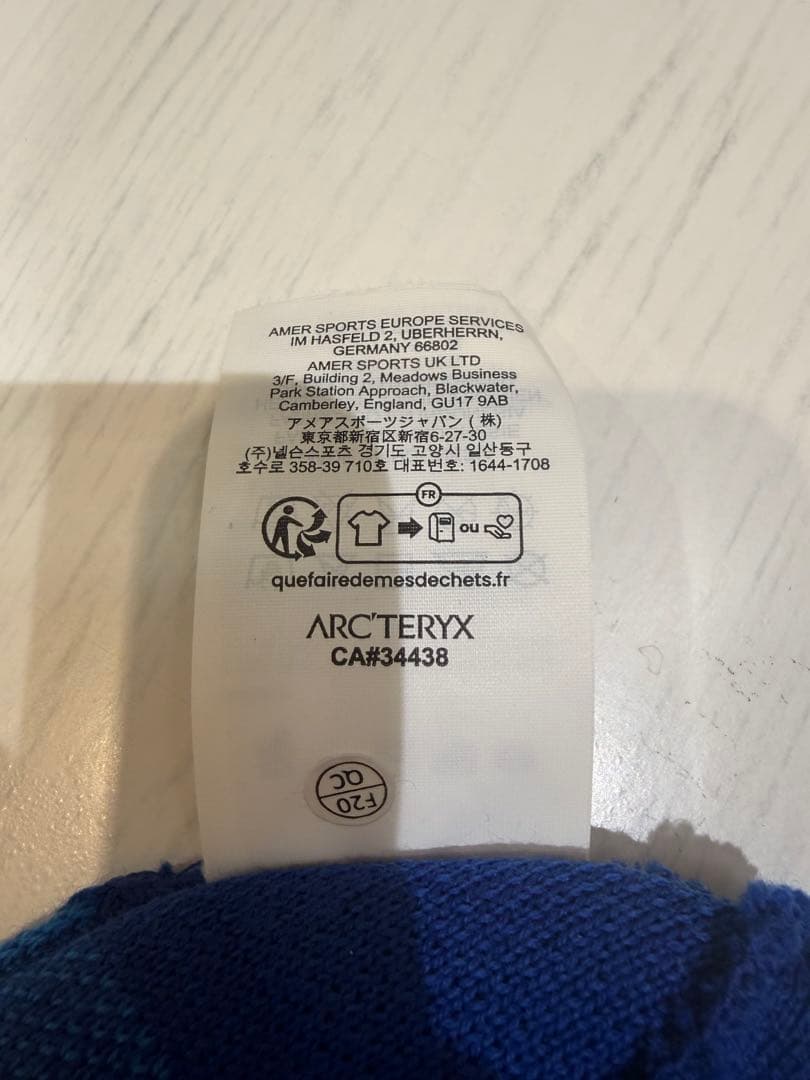 ARC'TERYX (アークテリクス)バードヘッドトーク　ビーニー　青