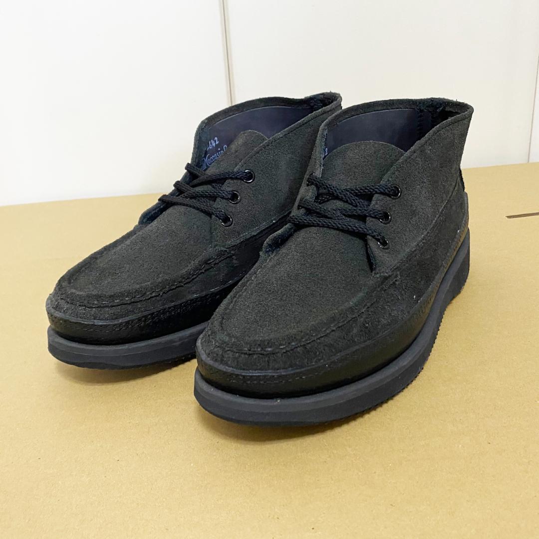 RUSSELL MOCCASIN スポーティングクレー ブラックスエード 9E