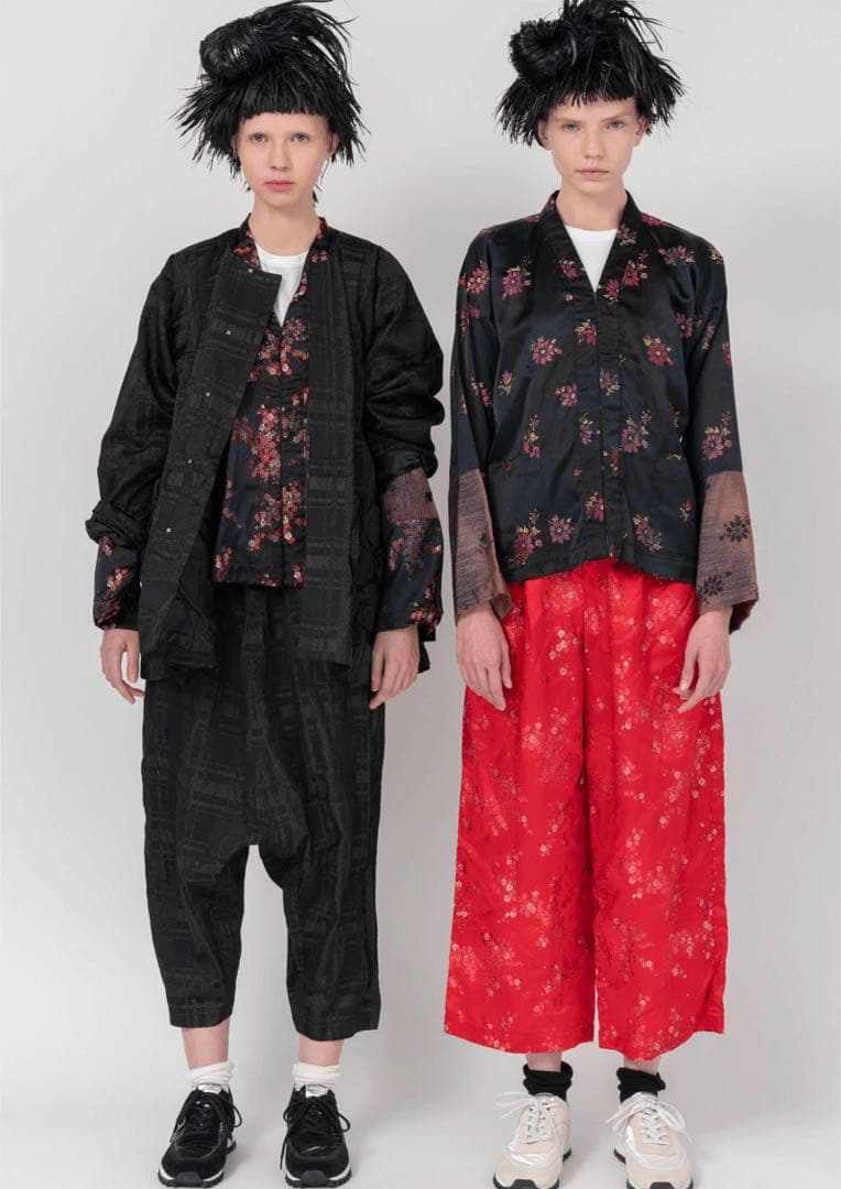 お値下げ受付ます！COMME des GARCONS コムコム　花柄パンツ