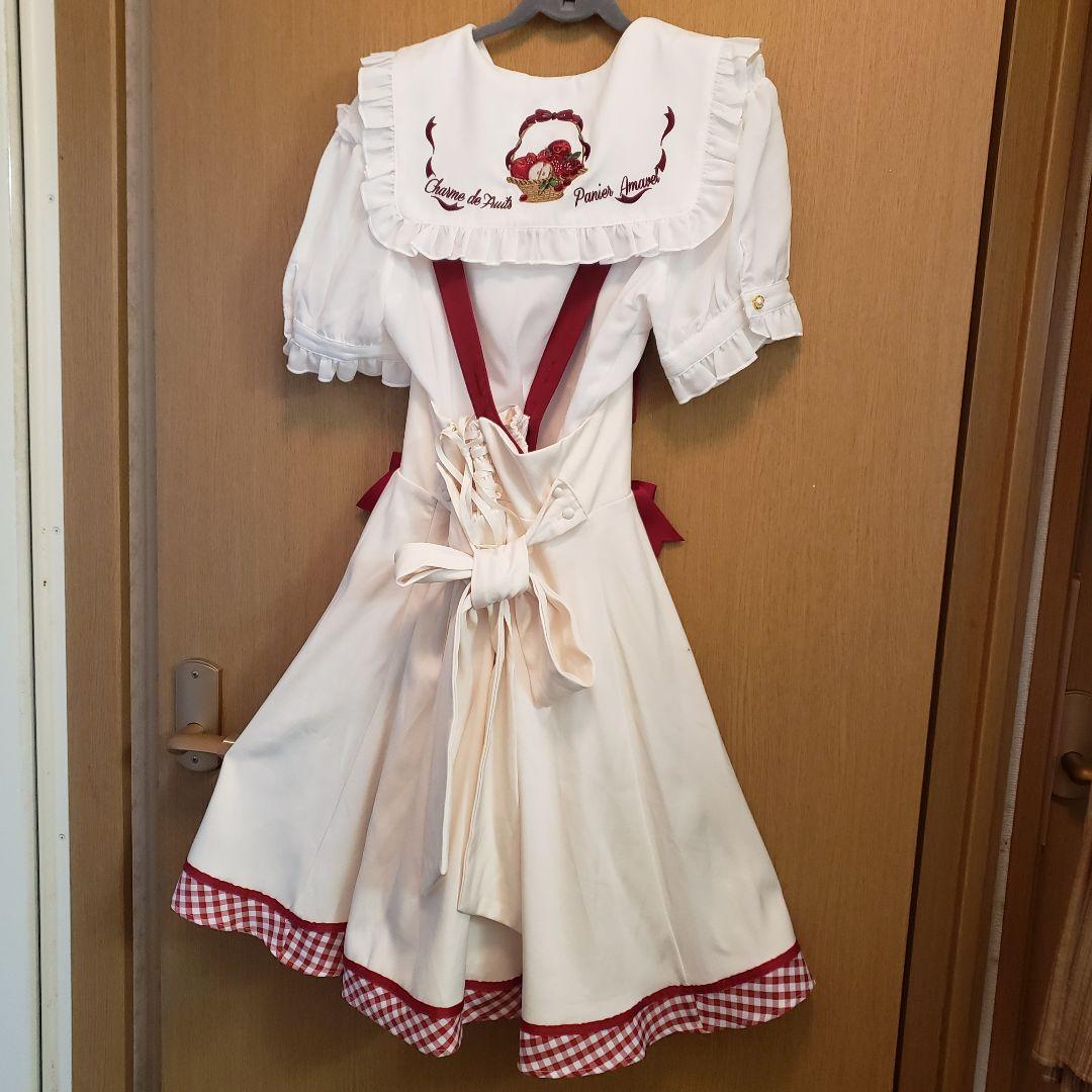 Fruits Panier ジャンパースカート、ブラウスセット