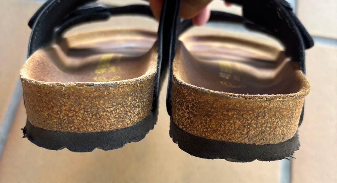 美品　BIRKENSTOCK ビルケンシュトック　アリゾナ　ブラック26.0cm