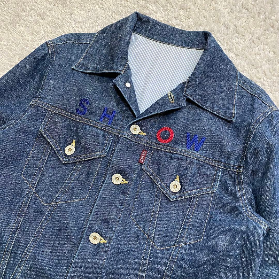 美品♪ ピンクハウス コレクション限定 デニムジャケット 99s パッチワーク