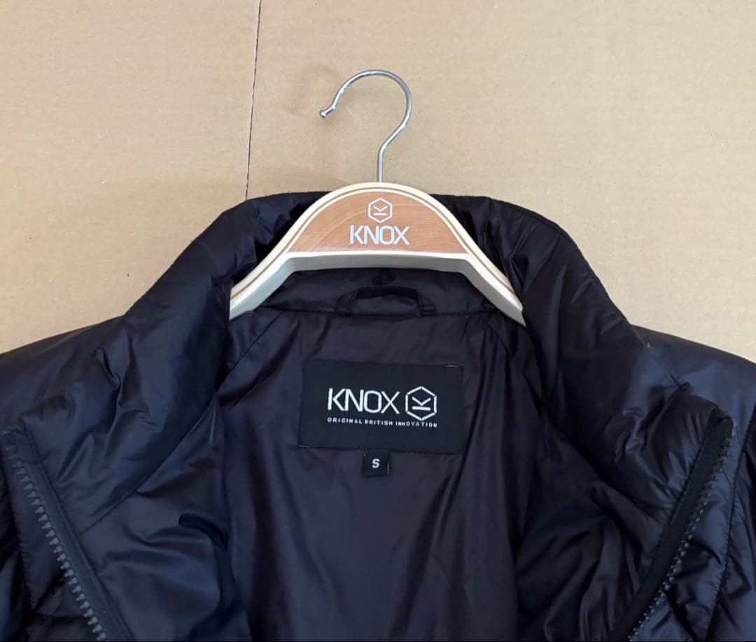 【ほぼ新品】 KNOX バイク用ジャケット デュアルプロ（ブラック）Sサイズ