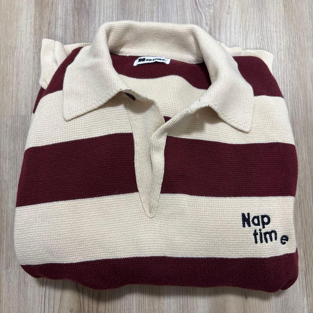 ラ*ス様 Naptime ニットラガーシャツ