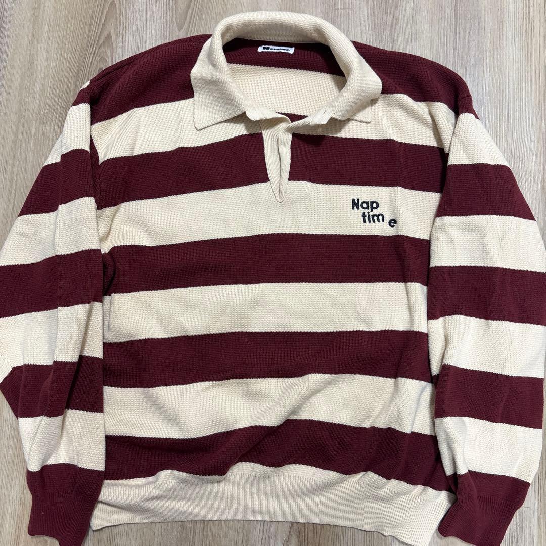 ラ*ス様 Naptime ニットラガーシャツ